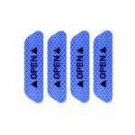 Blue4 ¿ bande rflchissante pour la scurit des portes de voiture, autocollant pour signalisation ...