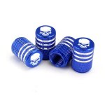 Blue4 pices / ensemble pour voiture camion moto vlo valve tige couverture pneu accessoires nouveau ...