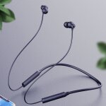 [bluetooth 5. 0] sport magntique hifi stro son sans fil suspendu oreille tour de cou ecouteur avec ...