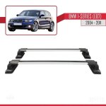 Compatible avec bmw s�rie 1 (e87) 2004 - 2011 ace - 3 barres de toit railing porte - bagages de voiture ...