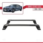 Compatible avec bmw s�rie 8 (g15) 2019 - 2025 ace - 3 barres de toit railing porte - bagages de voiture ...