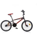 Bmx - aurelia - vel� freestyle aurelia 20 pouce noir rouge - rigide - r�gulier - 1 vitesse