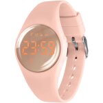 Bnhgc - montre digitale enfant avec chronomtre, eclairage, alarme, date, podomtres marche non connect ...