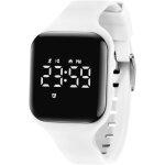 Bnhgc - montre digitale enfant avec chronomtre, eclairage, alarme, date, podomtres marche non connect ...