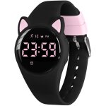 Bnhgc - montre digitale enfant avec chronomtre, eclairage, alarme, date, podomtres marche non connect ...