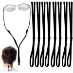 Bnhgo - cordon lunettes sport, 8 pice rglable cordons pour lunette de soleil avec boucle pour hommes, ...