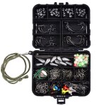 Bo�te d'accessoires pour la p�che, set d'accessoires pour attraper des poissons, pack de leurres pour ...