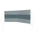 Bo - camp brise - vent brendan 335x120 cm gris et anthracite