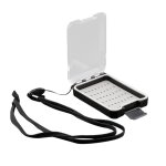 Bo�te de p�che a la mouche etanche, bo�te a mouches flottante, accessoires outils avec couvercle transparent ...