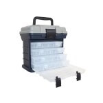 Bo�te en plastique double face pour la p�che a la mouche, pour ranger le mat�riel et les app�ts, accessoires ...