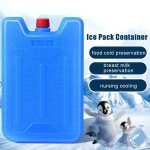 Boîte remplie d'eau glacée hdpe, type avion, pour sacs a déjeuner et glacières, grande capacité 600ml, ... Boîte remplie d'eau glacée hdpe, type avion, pour sacs a déjeuner et glacières, grande capacité 600ml, ...