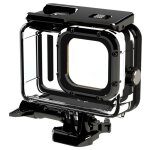 Bo�tier etanche pour gopro hero 9, housse de protection de plong�e sous - marine noire pour accessoires ...