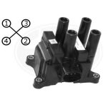 Bobine d'allumage - ford maverick 2. 0 16v a part. 02 / 2001