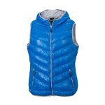 Bodywarmer duvet doudoune sans manches femme - jn1061 - bleu