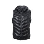 Bodywarmer duvet doudoune sans manches femme - jn1061 - noir