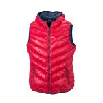 Bodywarmer duvet doudoune sans manches femme - jn1061 - rouge