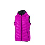 Bodywarmer duvet doudoune sans manches femme - jn1061 - rouge magenta