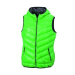 Bodywarmer duvet doudoune sans manches femme - jn1061 - vert