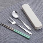 Boisson en plastique pliant ensemble de vaisselle t�lescopique camping portable paille de bl� outil de ...