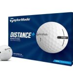 Boite de 12 balles de golf taylormade distance + blanche