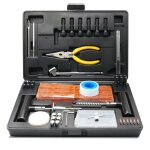Bo�te a outils / kit r�paration pneu moto tourtecs rd2 93 pi�ces