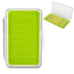 Botes de pche a la mouche impermables, bote lgre avec couvercle transparent en silicone de grande ...