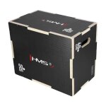 Bo�te plyom�trique - hms - dsc04 - ajustable - bois - fitness