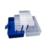 Boîte portable de rangement d'appât de leurre de 3 / 4 couches, etui de protection d'equipement de pêche ... Boîte portable de rangement d'appât de leurre de 3 / 4 couches, etui de protection d'equipement de pêche ...
