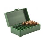 Boite de rangement pour 50 munitions calibre 9x19