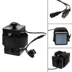 Bo�tier de batterie etanche 12v 12v, avec interface usb, support de 3 batteries 18650 26650, batterie ...