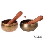 Bol chantant bouddhiste tib�tain, martel� a la main, yoga, cuivre, chakra, cadeau de m�ditation