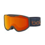 Bolle masque de ski rocket plus matte - enfant - gris et orange Bolle masque de ski rocket plus matte - enfant - gris et orange