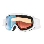 Bolle masque de ski sierra shiny - femme - blanc et argent Bolle masque de ski sierra shiny - femme - blanc et argent