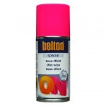 Bombe de peinture - effet non fluorescente - rose fluo - tous supports - belton - 150ml