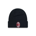 Bonnet ac milan football noir taille unique