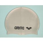 Bonnet de bain arena classic silicone tr silve gris 69220 Bonnet de bain arena classic silicone tr silve gris 69220