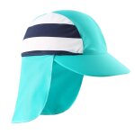 Bonnet de bain pour bb, couvre - chef de sport, schage rapide, protection solaire anti - uv, vtements ...