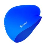 Bonnet de bain en silicone pour femmes et hommes, antid�rapant, imperm�able, pour tresses et dreadlocks ...