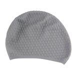 Bonnet de bain en silicone pour hommes et femmes, durable, confortable, antid�rapant, pour cheveux courts, ...