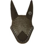 Bonnet chasse - mouches equithème infinity - couleur : chocolat / tresse, taille : cheval Bonnet chasse - mouches equithème infinity - couleur : chocolat / tresse, taille : cheval