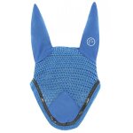Bonnet chasse - mouches equithème infinity - couleur : bleu electrique / glitter, taille : cheval Bonnet chasse - mouches equithème infinity - couleur : bleu electrique / glitter, taille : cheval