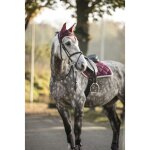 Bonnet chasse - mouches lami - cell  elegance  - couleur : bordeaux champagne, taille : cheval