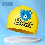 Bonnet de natation pour enfants en silicone avec dessin animé mignon et doux pour garçons et filles résistant ... Bonnet de natation pour enfants en silicone avec dessin animé mignon et doux pour garçons et filles résistant ...