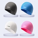 Bonnet de natation impermable pour femmes et hommes, protection des oreilles, pour piscine, grande taille, ...