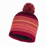 Bonnet tricot buff neper bright pink