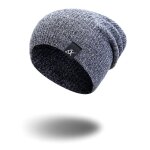 Bonnet tricot a la mode pour femme et homme, unisexe, chaud, dcontract, pour la course a pied, la ...