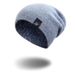 Bonnet tricot a la mode pour femme et homme, unisexe, chaud, dcontract, pour la course a pied, la ...