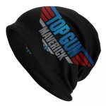 Bonnet tricot unisexe top gun, bonnet chaud, bonnet hip hop, skullies de ski en plein air, chapeaux ...