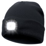 Bonnet unisexe usb avec lumire, 3 luminosits recycles, 8 heures de haut, 62 luminosits, adapt a ...