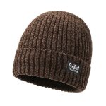 Bonnet en velours epais et chaud pour homme, avec fourrure skullies, tricot, pour l'quitation, chenille, ...